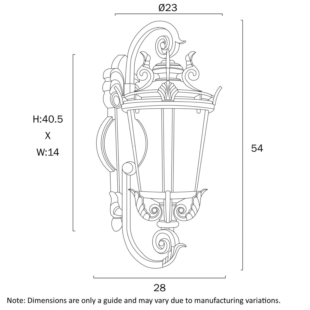 Telbix PEDRAL 23 - 25W Outdoor Wall Light-Telbix-Ozlighting.com.au