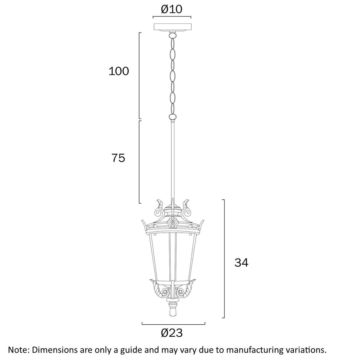 Telbix PEDRAL Pendant Light Aluminium and Glass 23cm-Telbix-Ozlighting.com.au