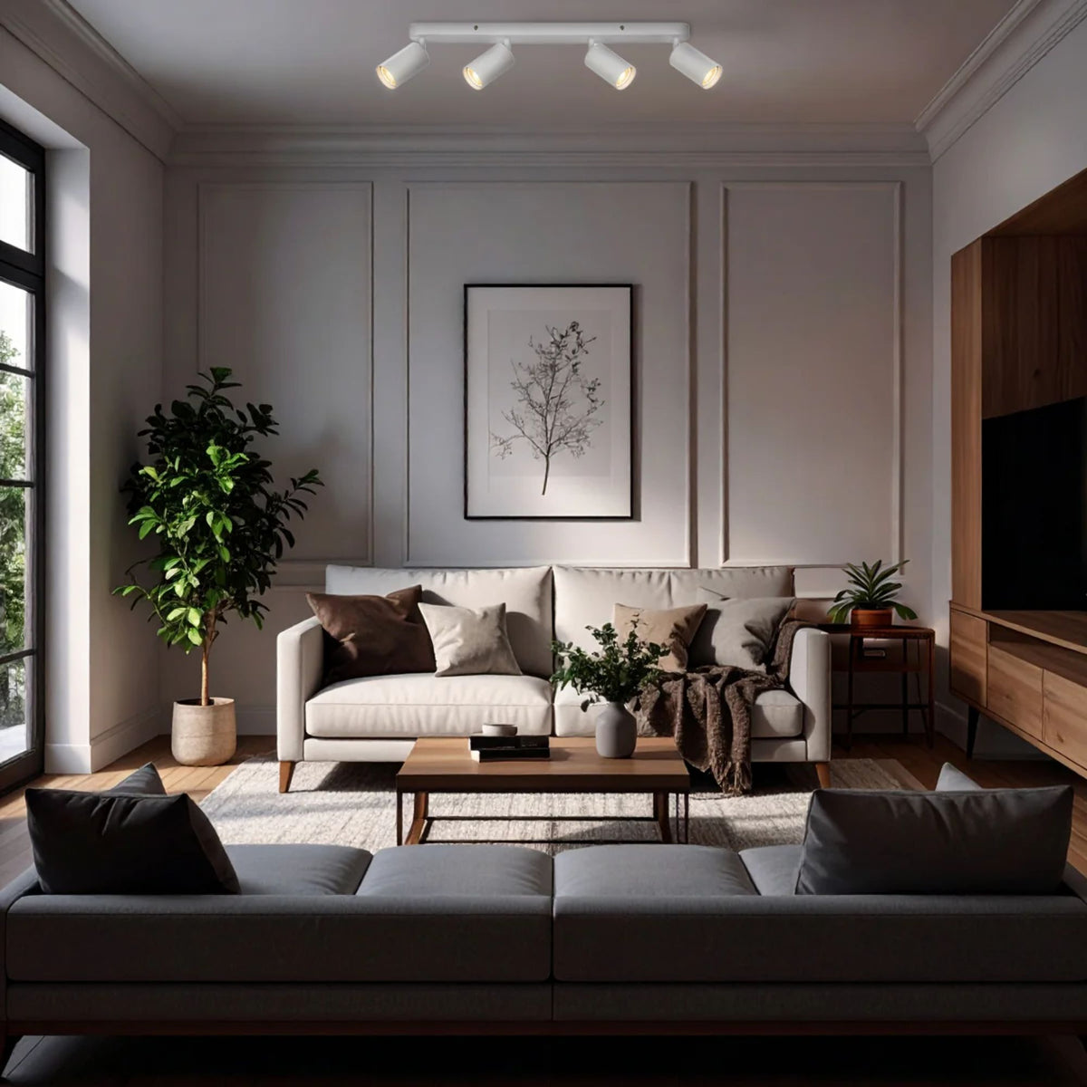Telbix PICARD Spotlight - 4x7W-Telbix-Ozlighting.com.au