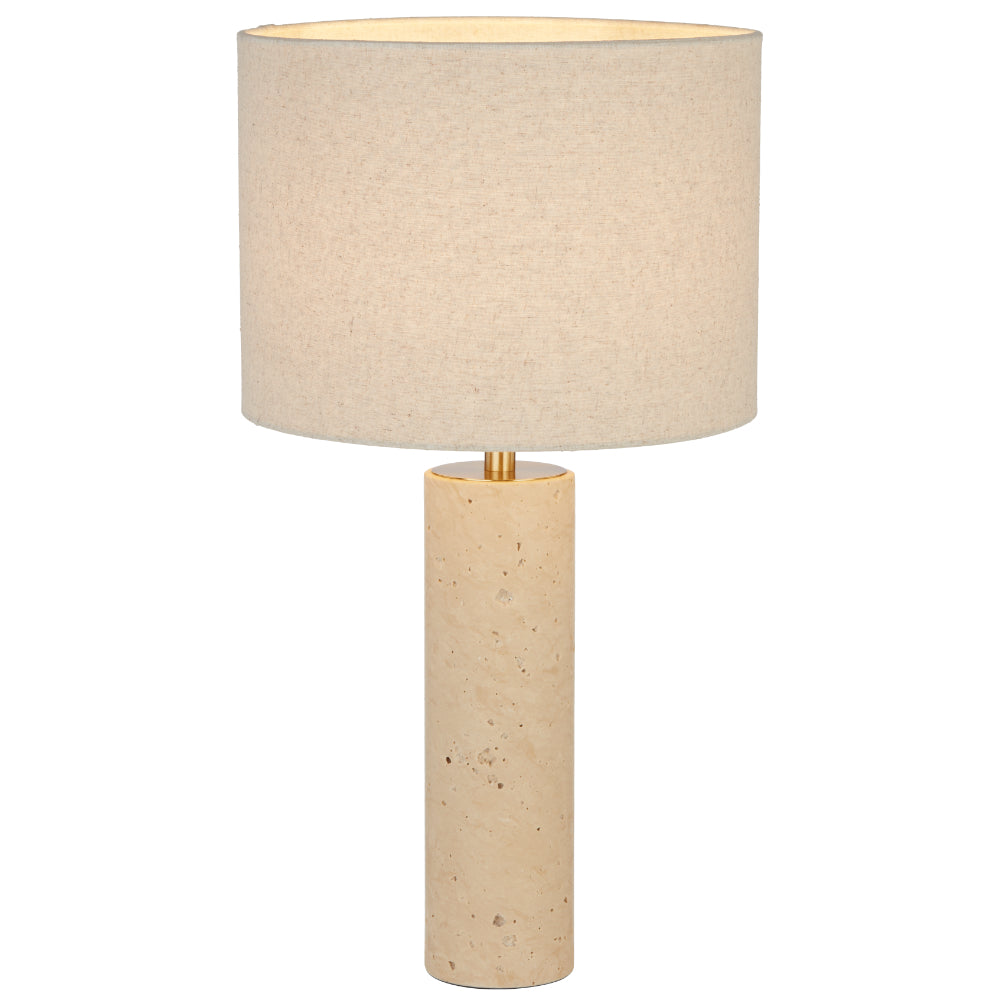 Telbix POLANO Table Lamp - Large, Beige / Ivory-Telbix-Ozlighting.com.au