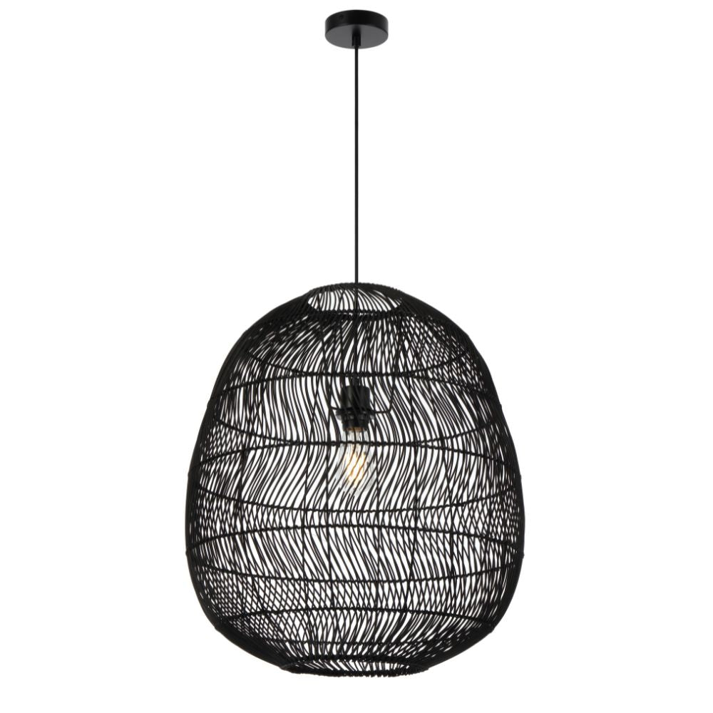 Telbix RANA 50 Pendant - 1 Light Rattan-Telbix-Ozlighting.com.au