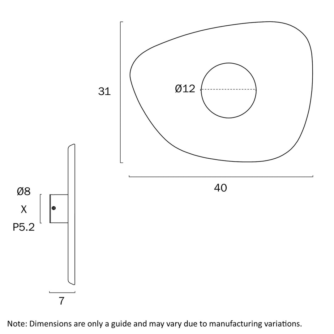 Telbix RAXA - 5W Felt Wall Light-Telbix-Ozlighting.com.au