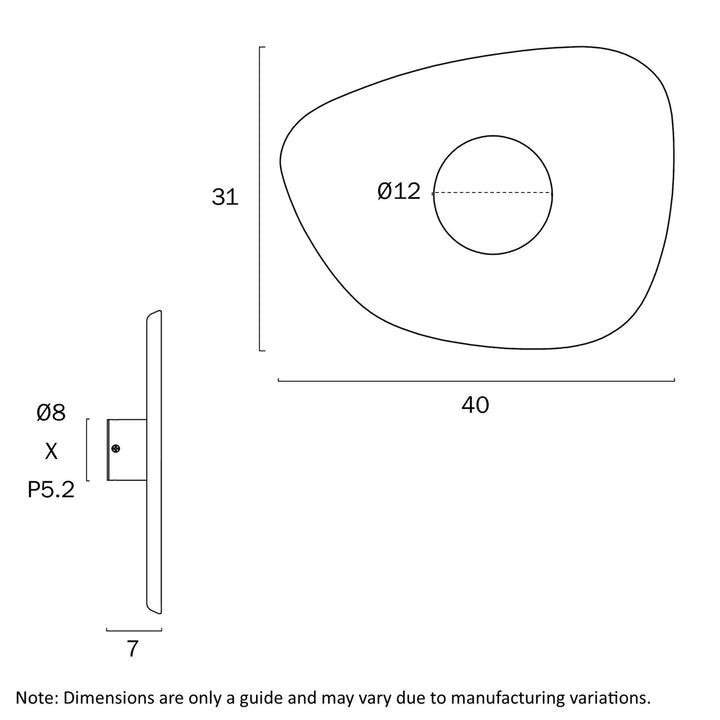Telbix RAXA - 5W Felt Wall Light-Telbix-Ozlighting.com.au