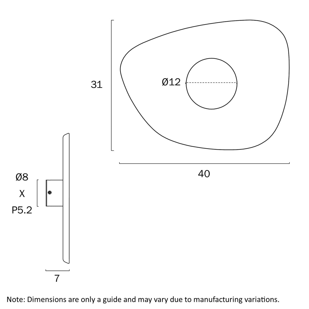 Telbix RAXA Wall Light - 5W, Felt-Telbix-Ozlighting.com.au
