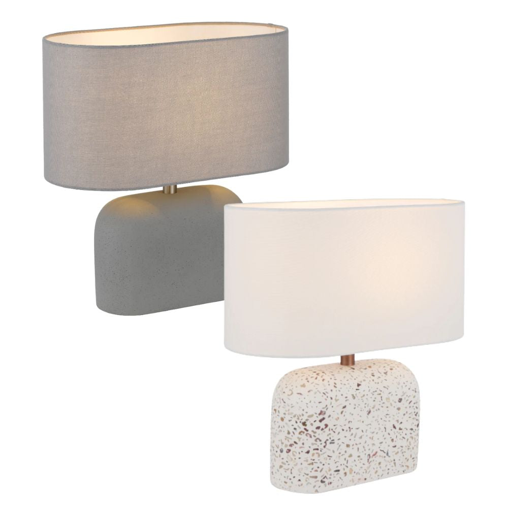 Telbix REANO Table Lamp - Terrazzo/Concrete-Telbix-Ozlighting.com.au