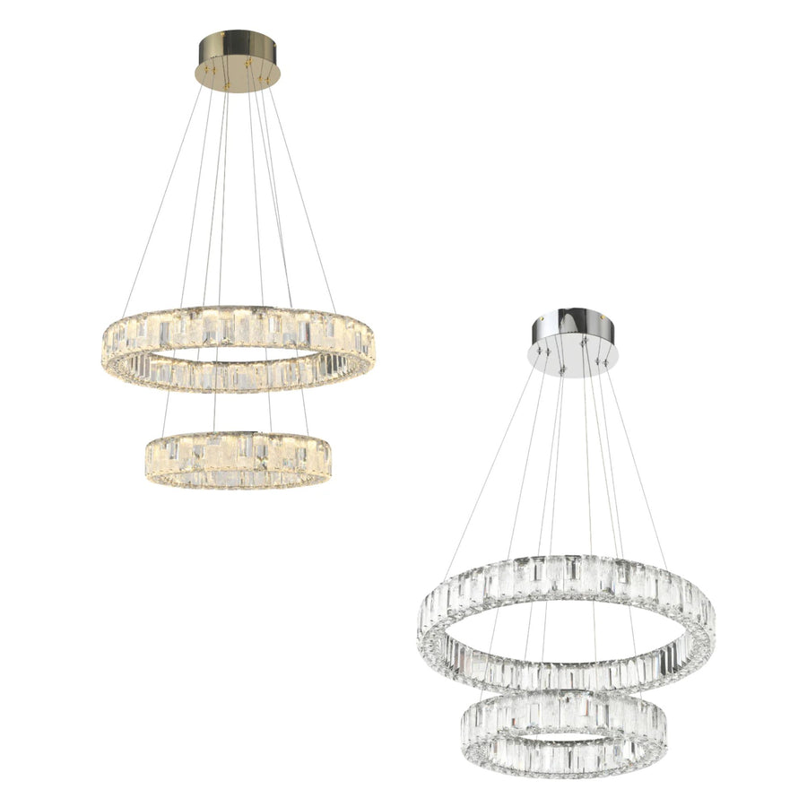 Telbix RIAS - 2 Tier Pendant Light-Telbix-Ozlighting.com.au