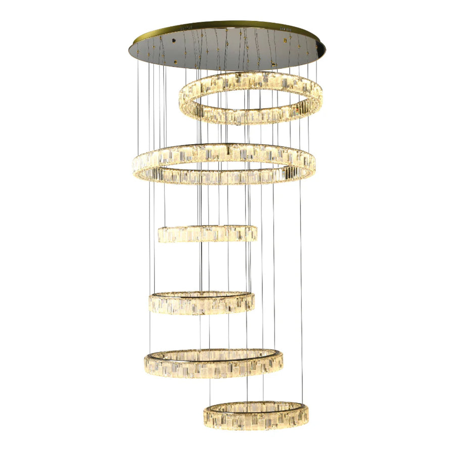 Telbix RIAS - 6 Tier Light Pendant-Telbix-Ozlighting.com.au