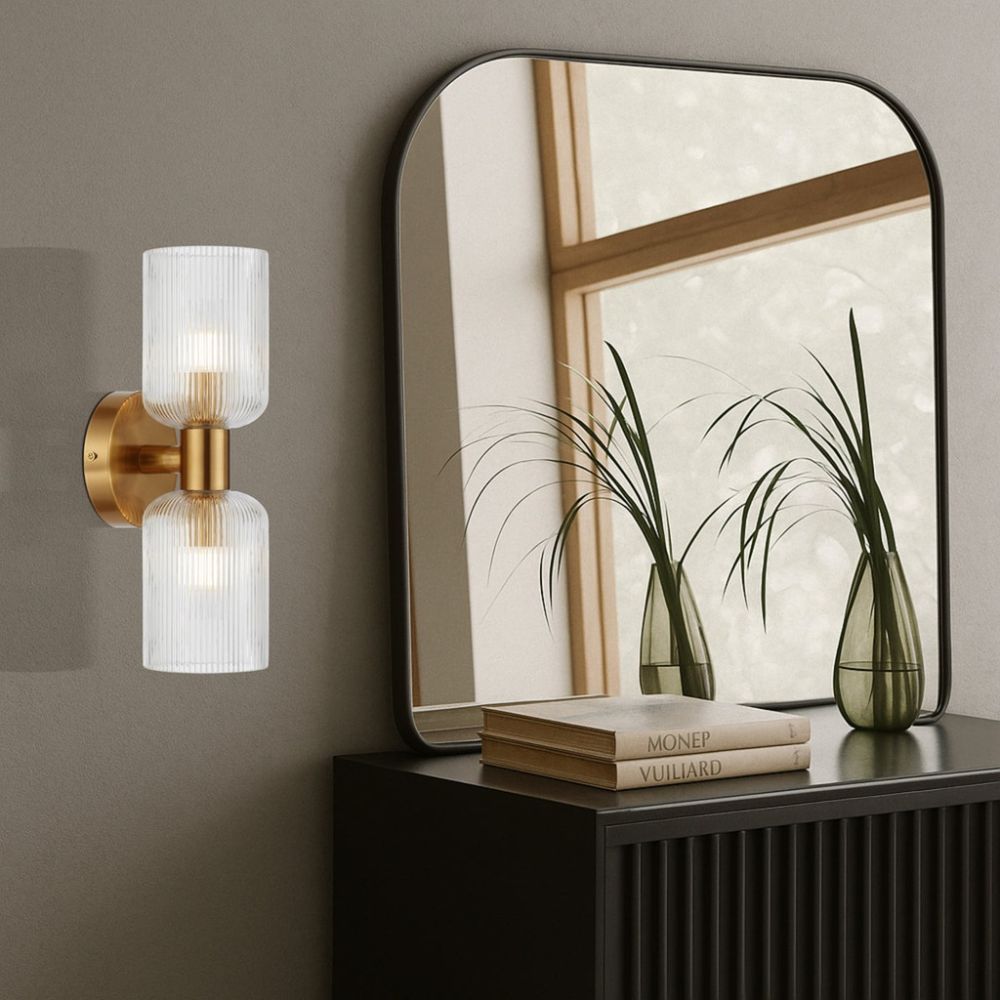 Telbix RIVEN - 2x50W Wall Light-Telbix-Ozlighting.com.au