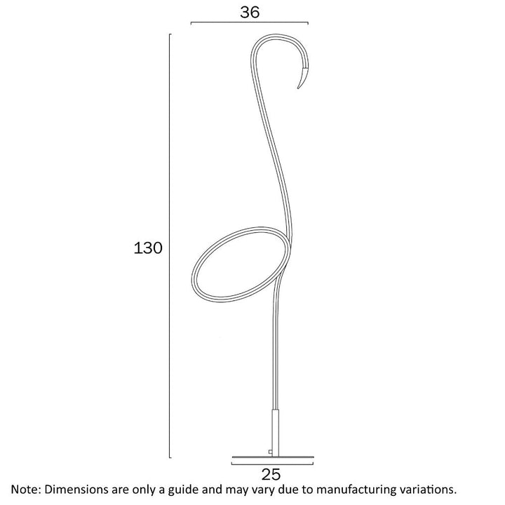 Telbix ROSEUS - 14W Floor Lamp-Telbix-Ozlighting.com.au