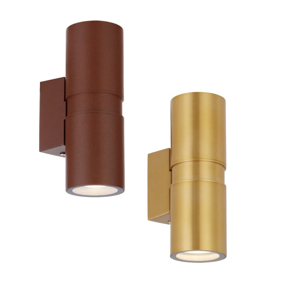 Telbix SARNEL - 12W Up/Down Exterior Wall Light-Telbix-Ozlighting.com.au