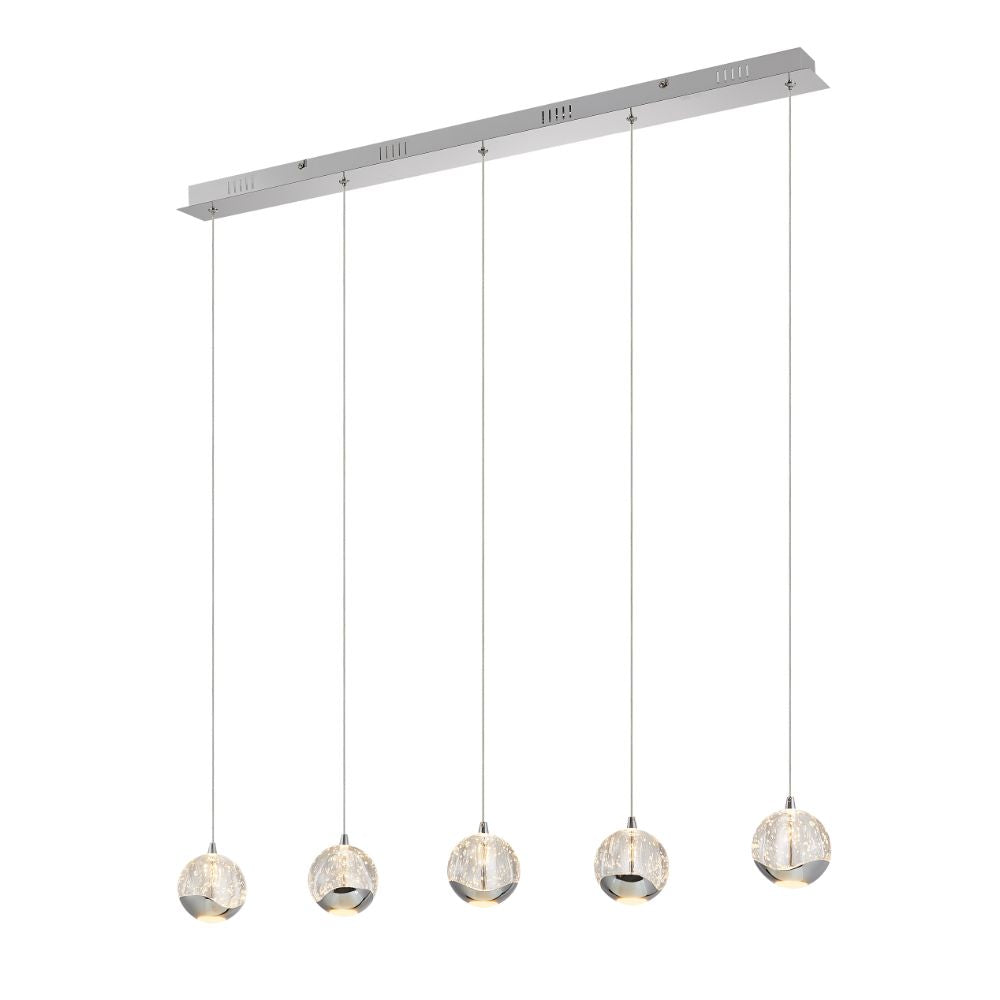 Telbix SEGOVIA Pendant - 5 Light Bar-Telbix-Ozlighting.com.au