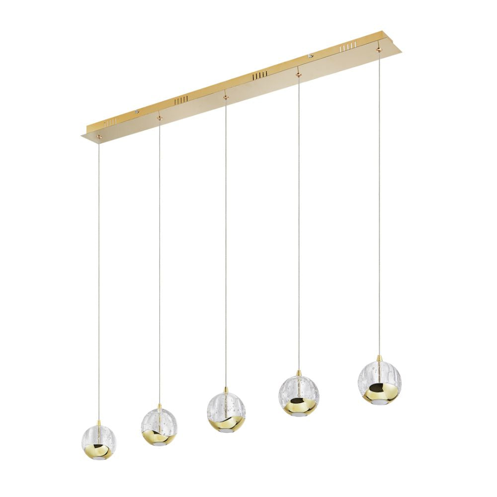 Telbix SEGOVIA Pendant - 5 Light Bar-Telbix-Ozlighting.com.au