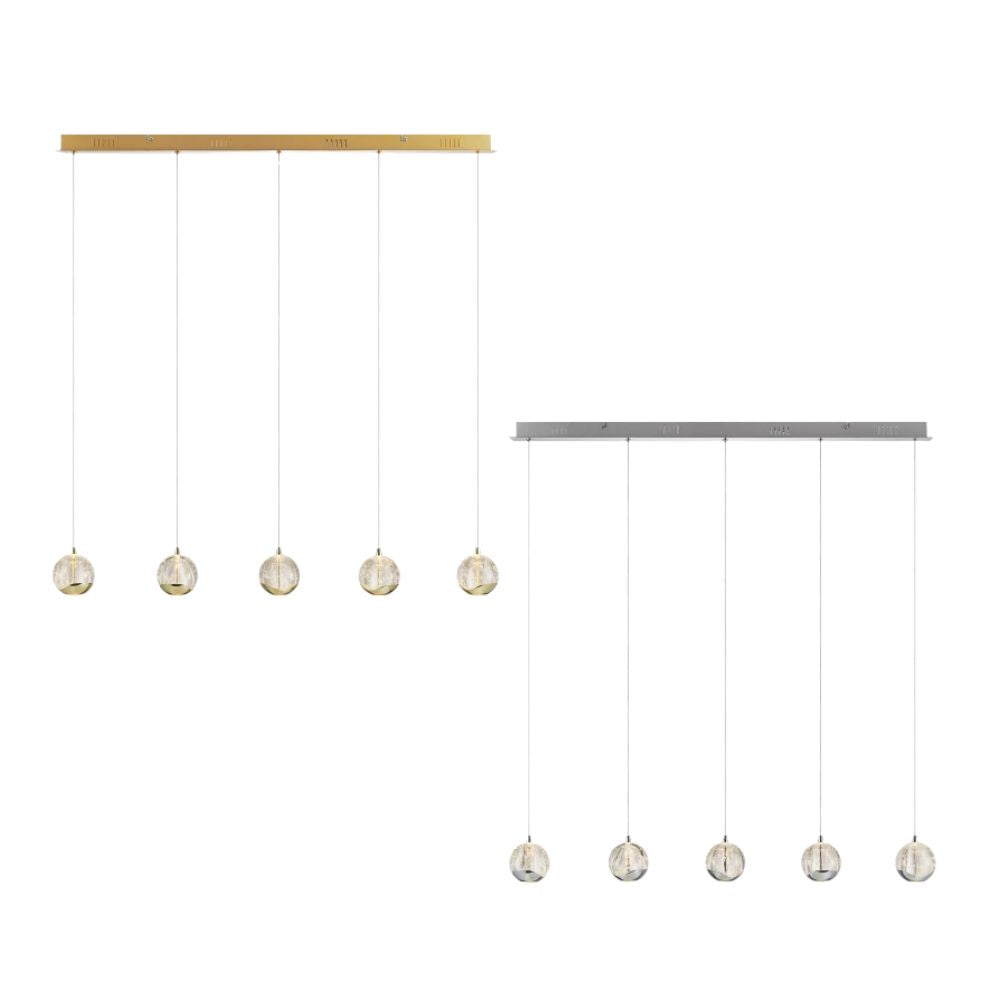 Telbix SEGOVIA Pendant - 5 Light Bar-Telbix-Ozlighting.com.au