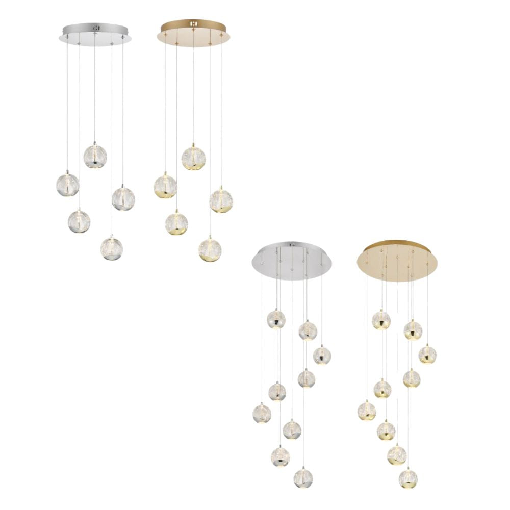 Telbix SEGOVIA Pendant - 5/9 Light-Telbix-Ozlighting.com.au