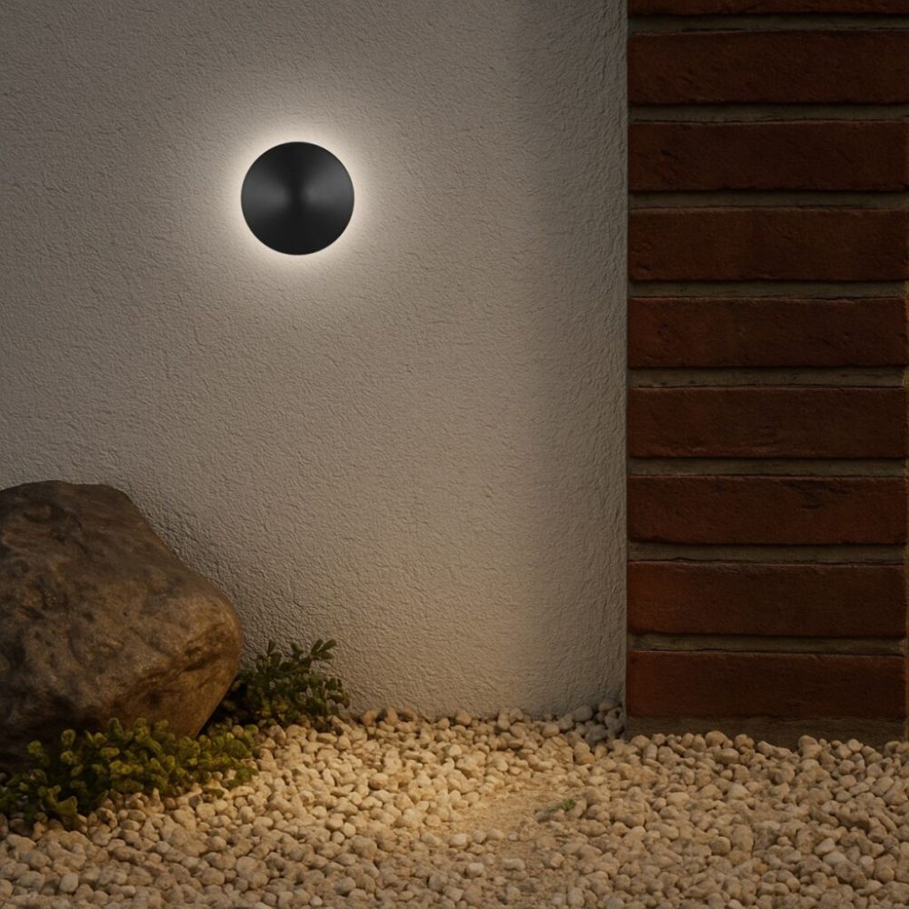 Telbix SHEA - 3W Exterior LED Wall Light-Telbix-Ozlighting.com.au