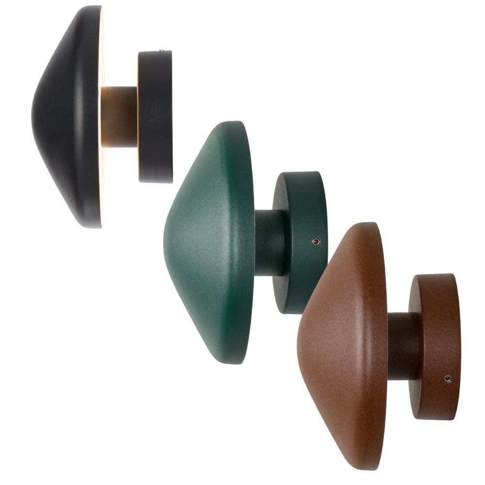Telbix SHEA - 3W Exterior LED Wall Light-Telbix-Ozlighting.com.au