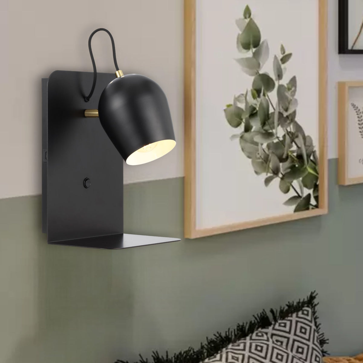 Telbix SHYN Wall Light - 25W-Telbix-Ozlighting.com.au