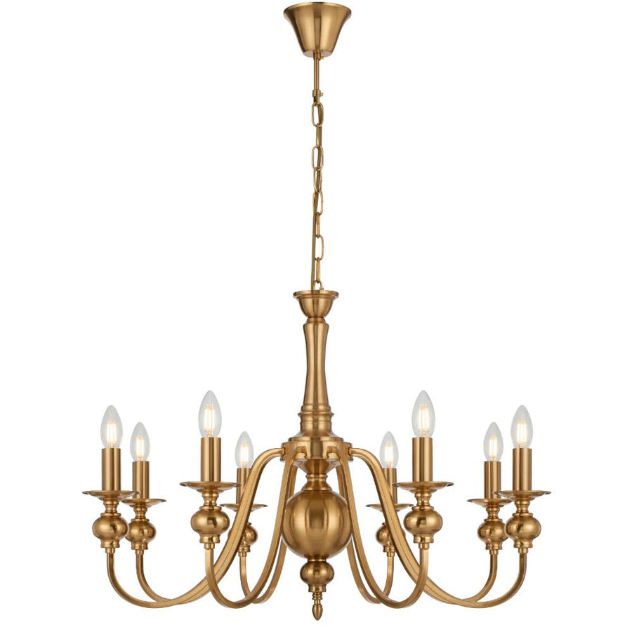 Telbix SIEDEL - 8 Light Pendant-Telbix-Ozlighting.com.au