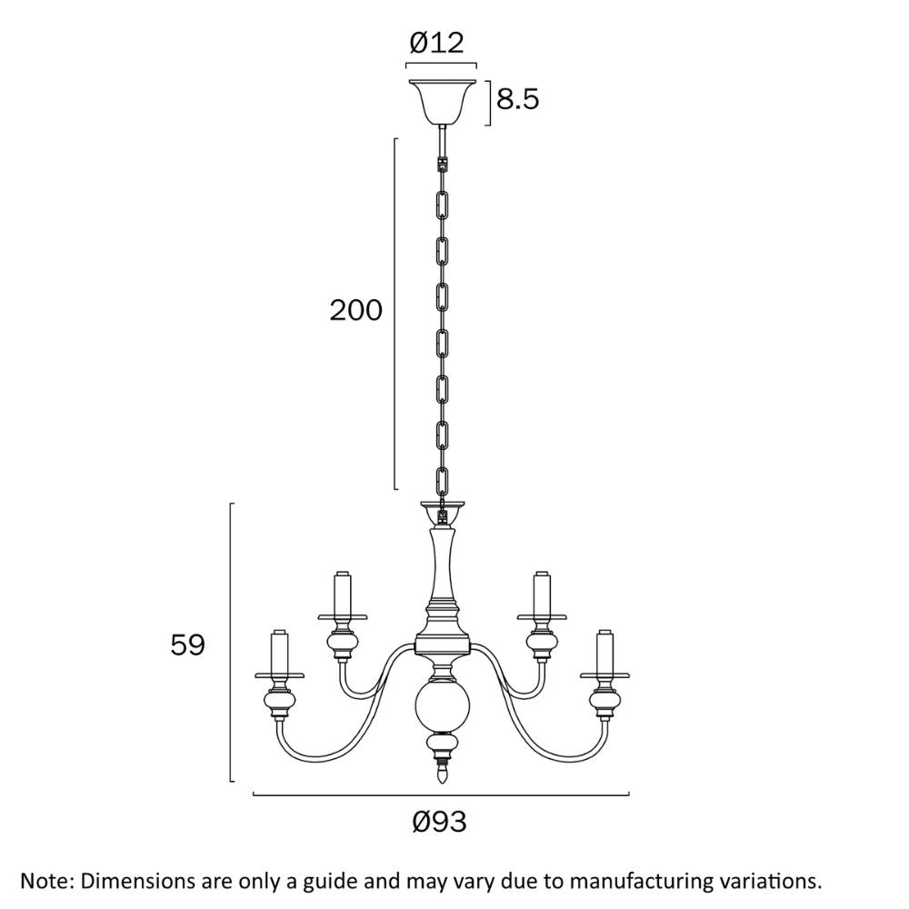 Telbix SIEDEL Pendant - 15 Light-Telbix-Ozlighting.com.au