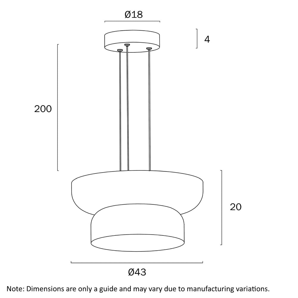 Telbix SKAPA BA 2-Light Pendant-Telbix-Ozlighting.com.au