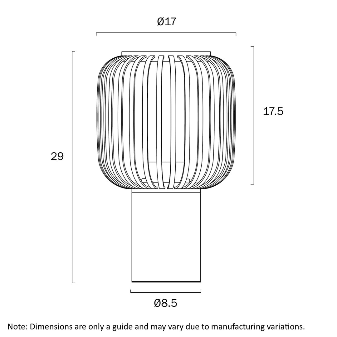Telbix SORENS 17 - 25W Table Lamp-Telbix-Ozlighting.com.au