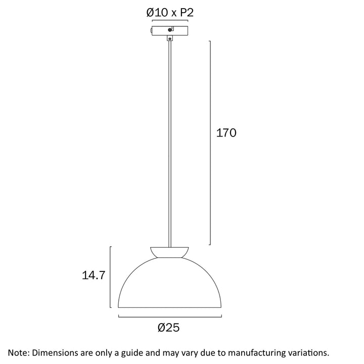 Telbix SOVIN - 1 Light Pendant-Telbix-Ozlighting.com.au
