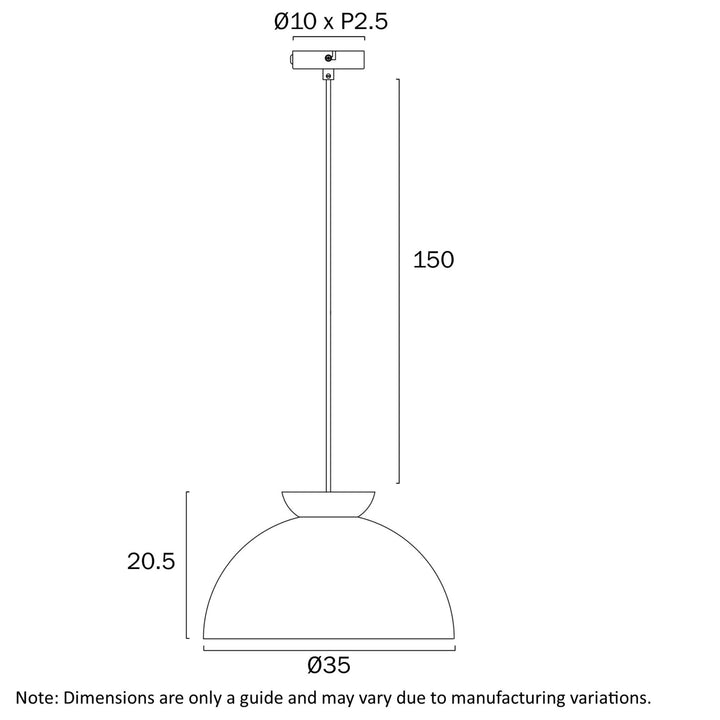 Telbix SOVIN - 1 Light Pendant-Telbix-Ozlighting.com.au