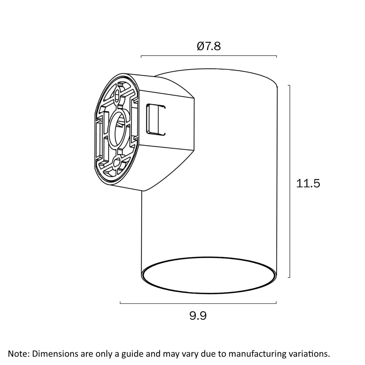 Telbix STINA 1 - 9W Wall Light-Telbix-Ozlighting.com.au