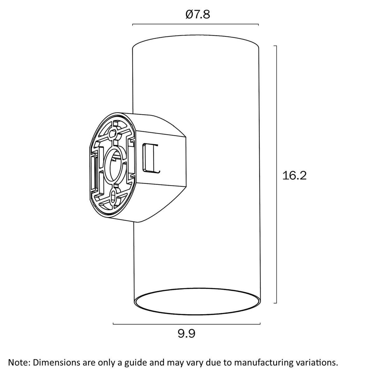 Telbix STINA 2 - 18W Wall Light-Telbix-Ozlighting.com.au