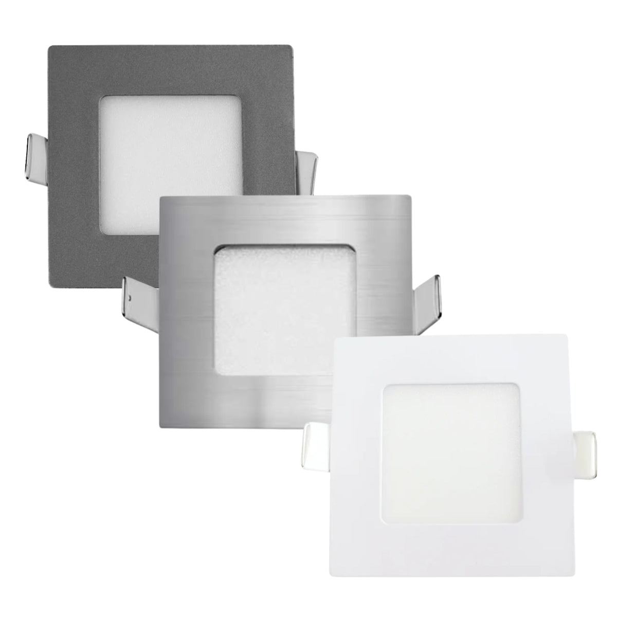 Telbix STOW Step Light - 3W, Square-Telbix-Ozlighting.com.au