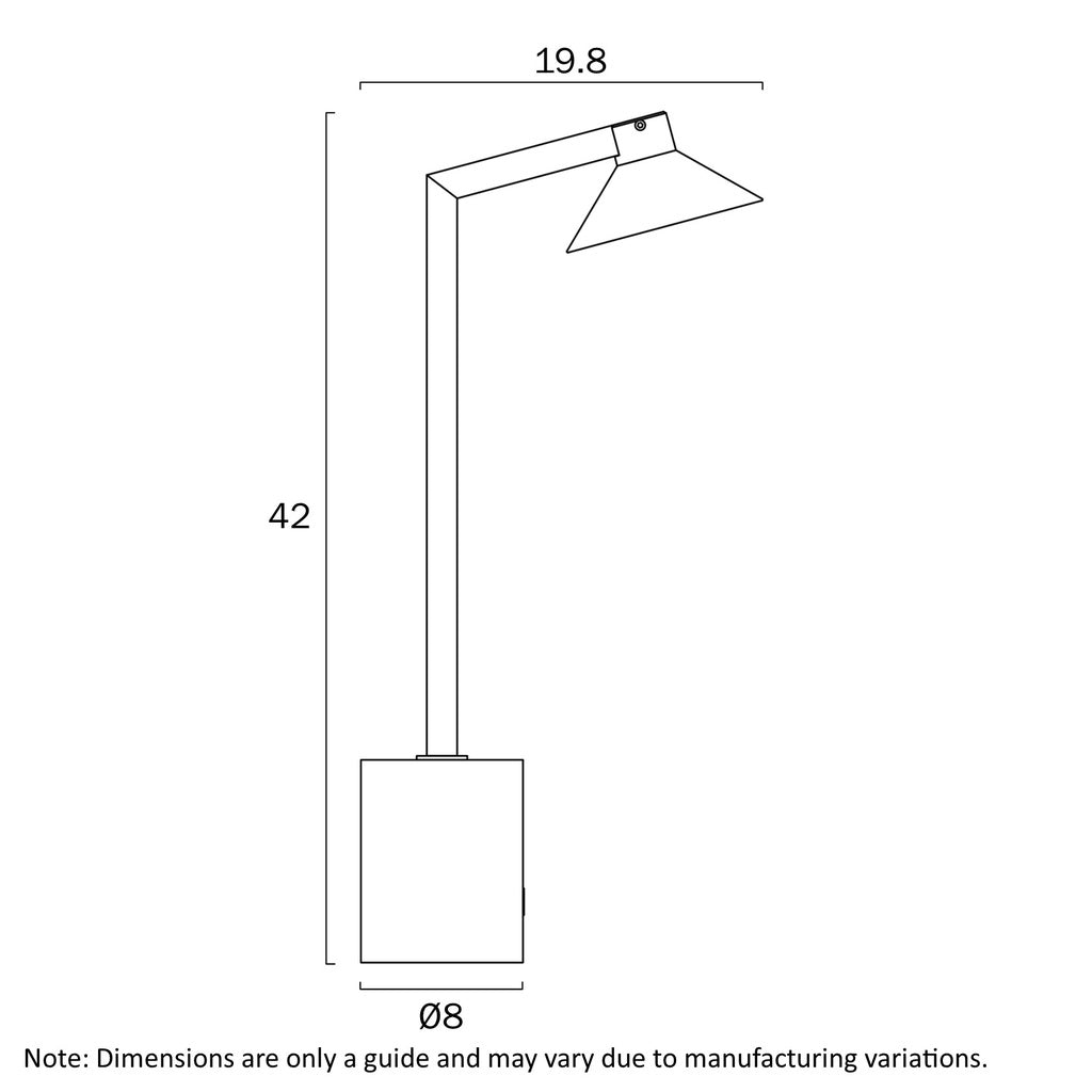Telbix Satrom Touch LED Table Lamp-Telbix-Ozlighting.com.au