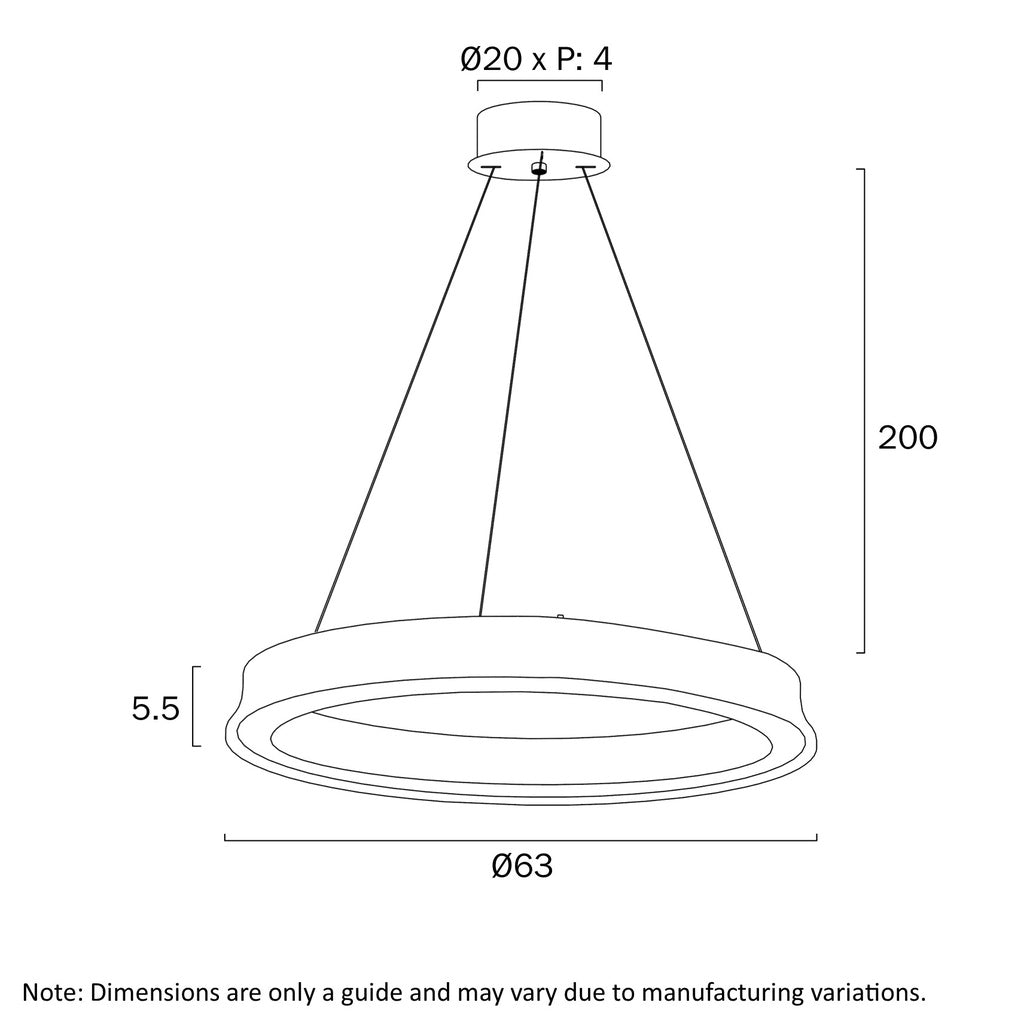Telbix Serda Pendant - 63cm-Telbix-Ozlighting.com.au