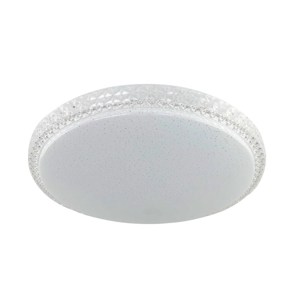 Telbix TEREZA Oyster LED Ceiling Light - 18/30W, Colour Switchable Dimmable Starlight Indoor-Telbix-Ozlighting.com.au