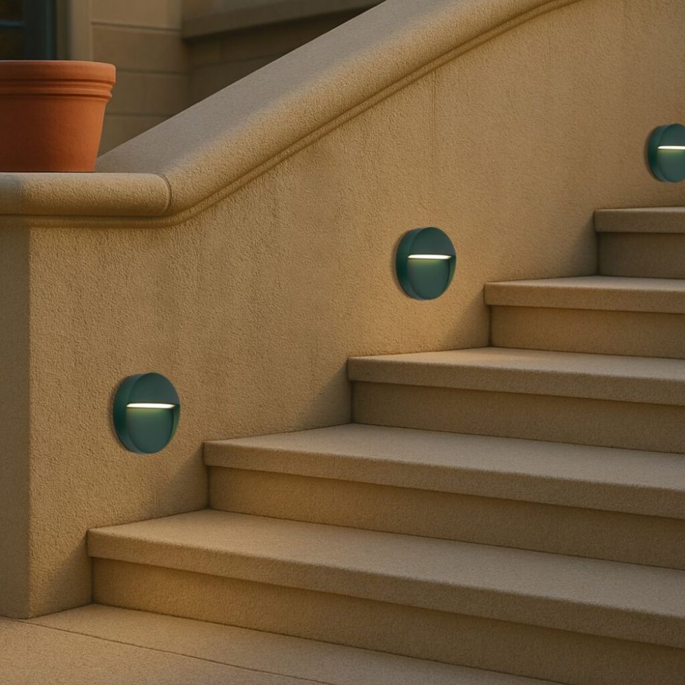 Telbix TERIN - 3W Round Wall Light-Telbix-Ozlighting.com.au