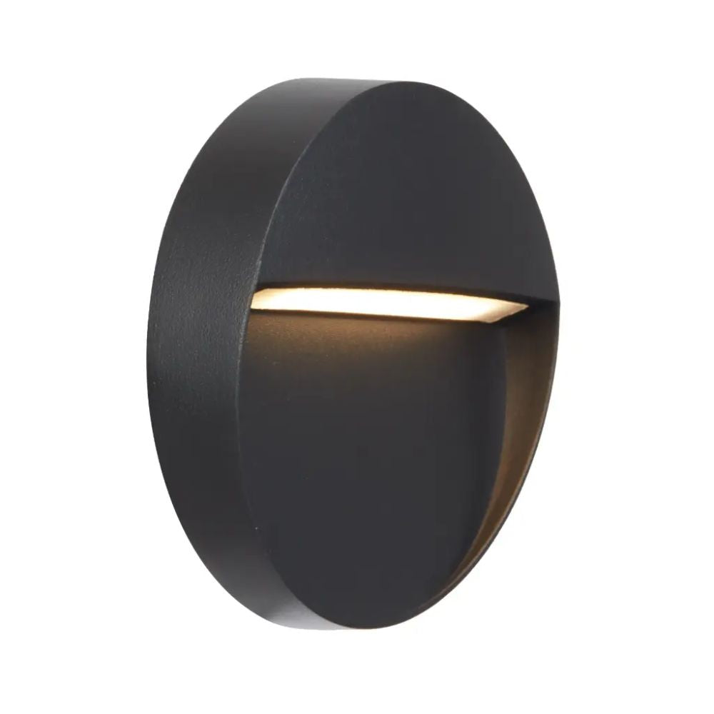 Telbix TERIN - 3W Round Wall Light-Telbix-Ozlighting.com.au