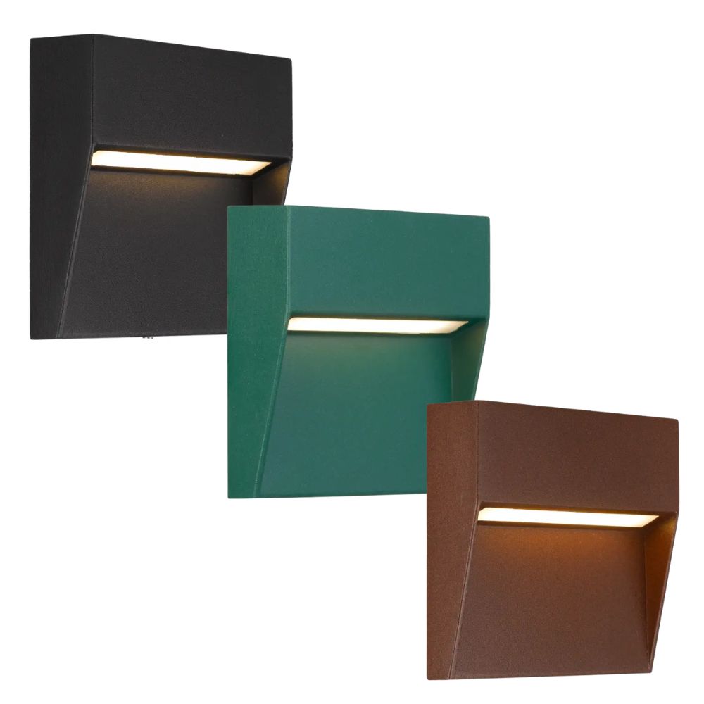 Telbix TERIN - 3W Square Wall Light-Telbix-Ozlighting.com.au