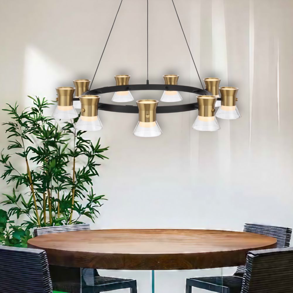 Telbix TIPICO Pendant - 9 Light-Telbix-Ozlighting.com.au