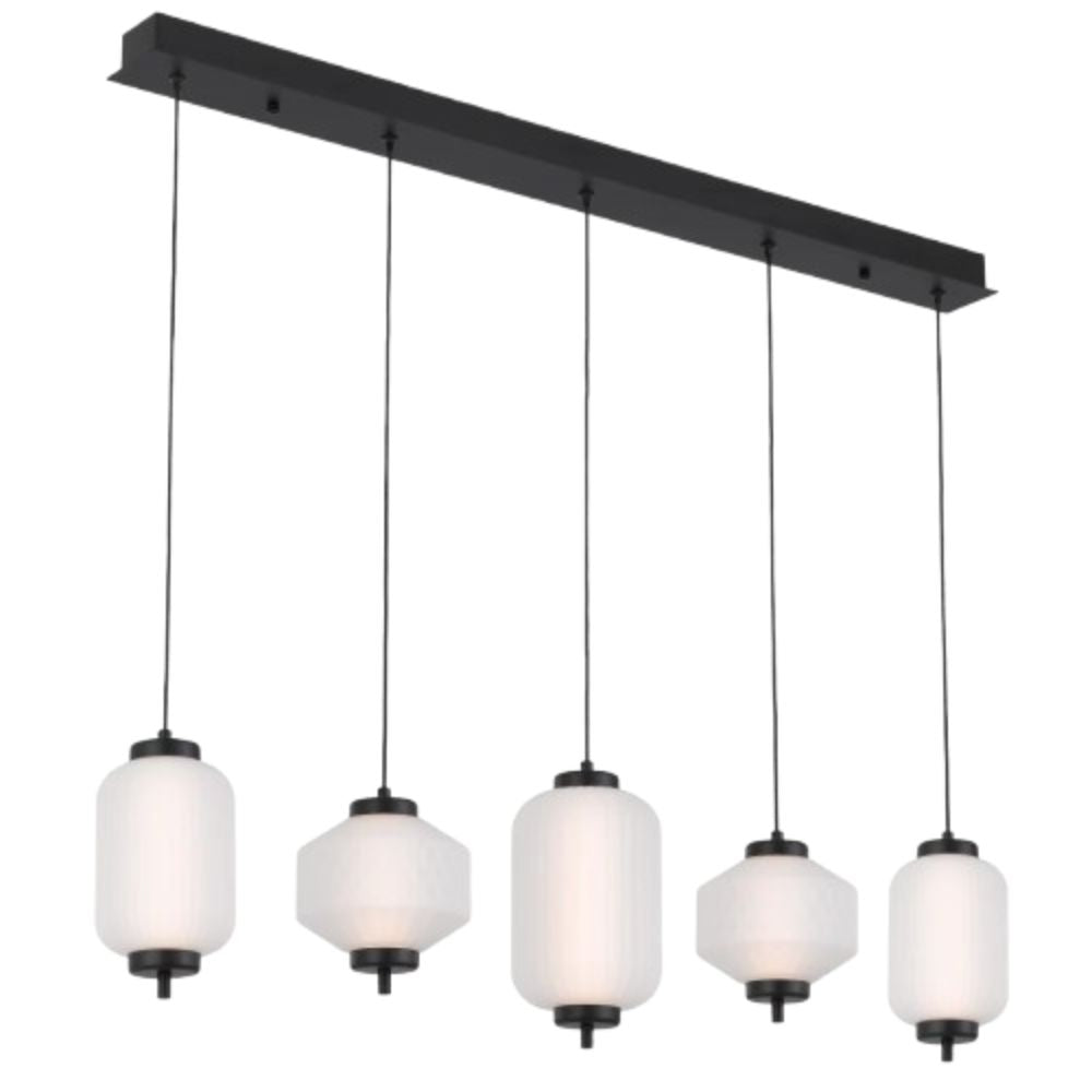 Telbix TORSO Pendant - 5 Light Bar-Telbix-Ozlighting.com.au