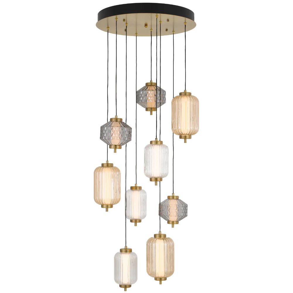 Telbix TORSO Pendant - 9 Light-Telbix-Ozlighting.com.au