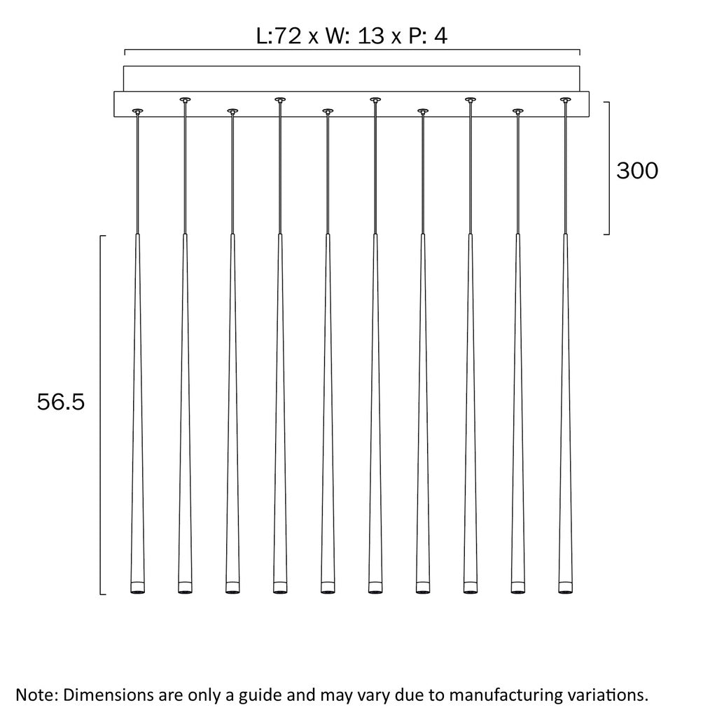Telbix Trina LED Pendant - 10, Bar-Telbix-Ozlighting.com.au