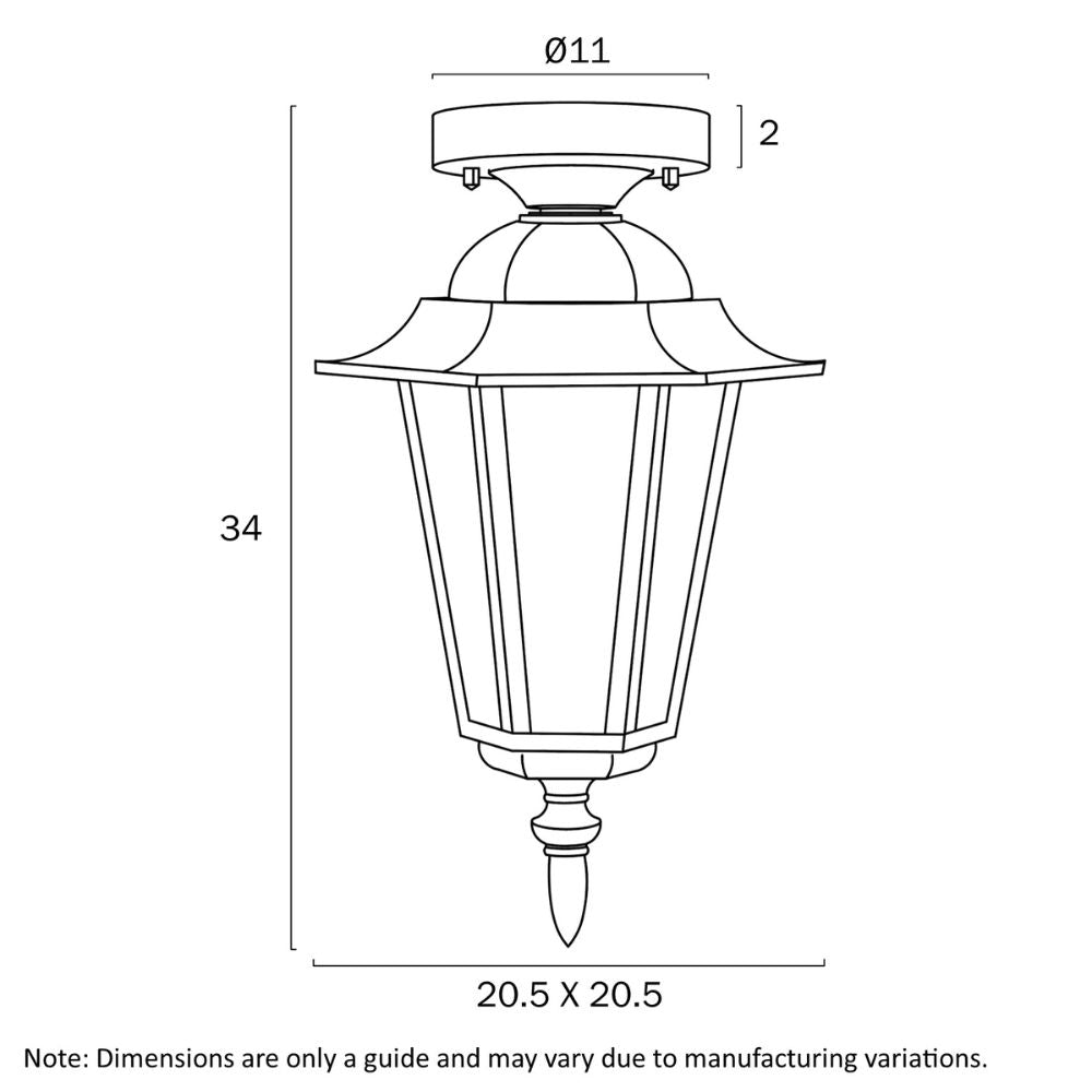 Telbix UPTON Ceiling Light - 25W-Telbix-Ozlighting.com.au