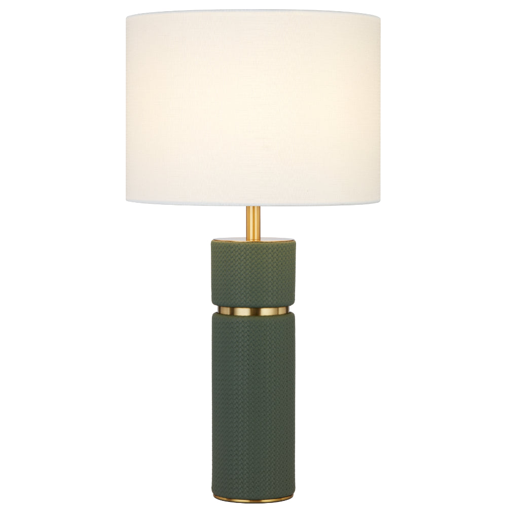 Telbix VALDA Vegan Leather Table Lamp-Telbix-Ozlighting.com.au