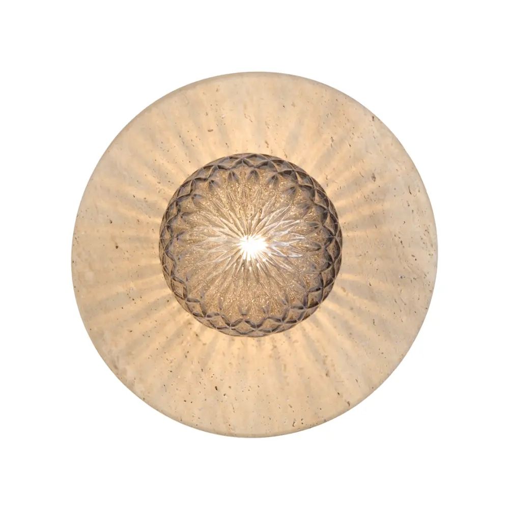 Telbix VARON - 6W travertine Wall Light-Telbix-Ozlighting.com.au