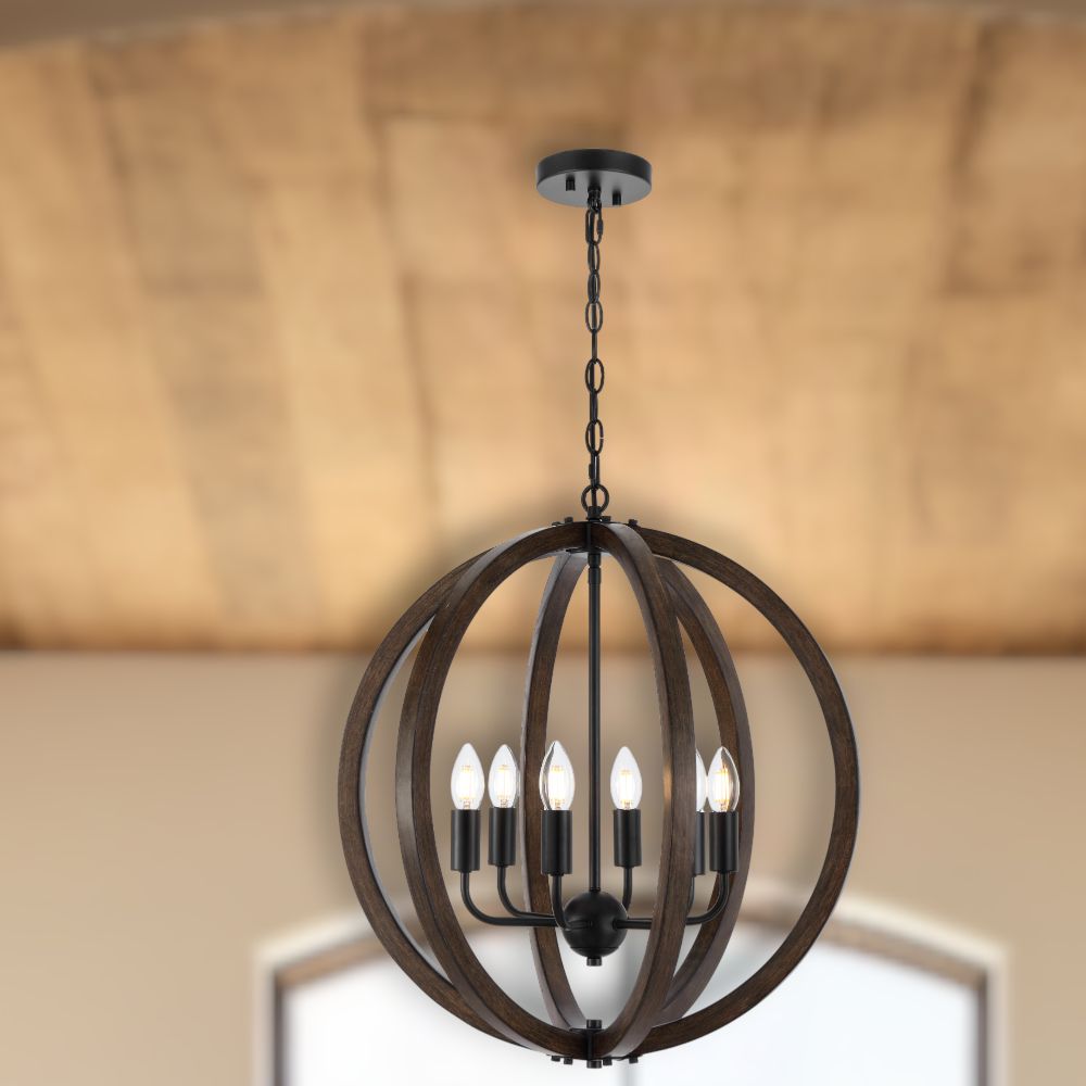 Telbix VESTAL Pendant - 6 Light-Telbix-Ozlighting.com.au