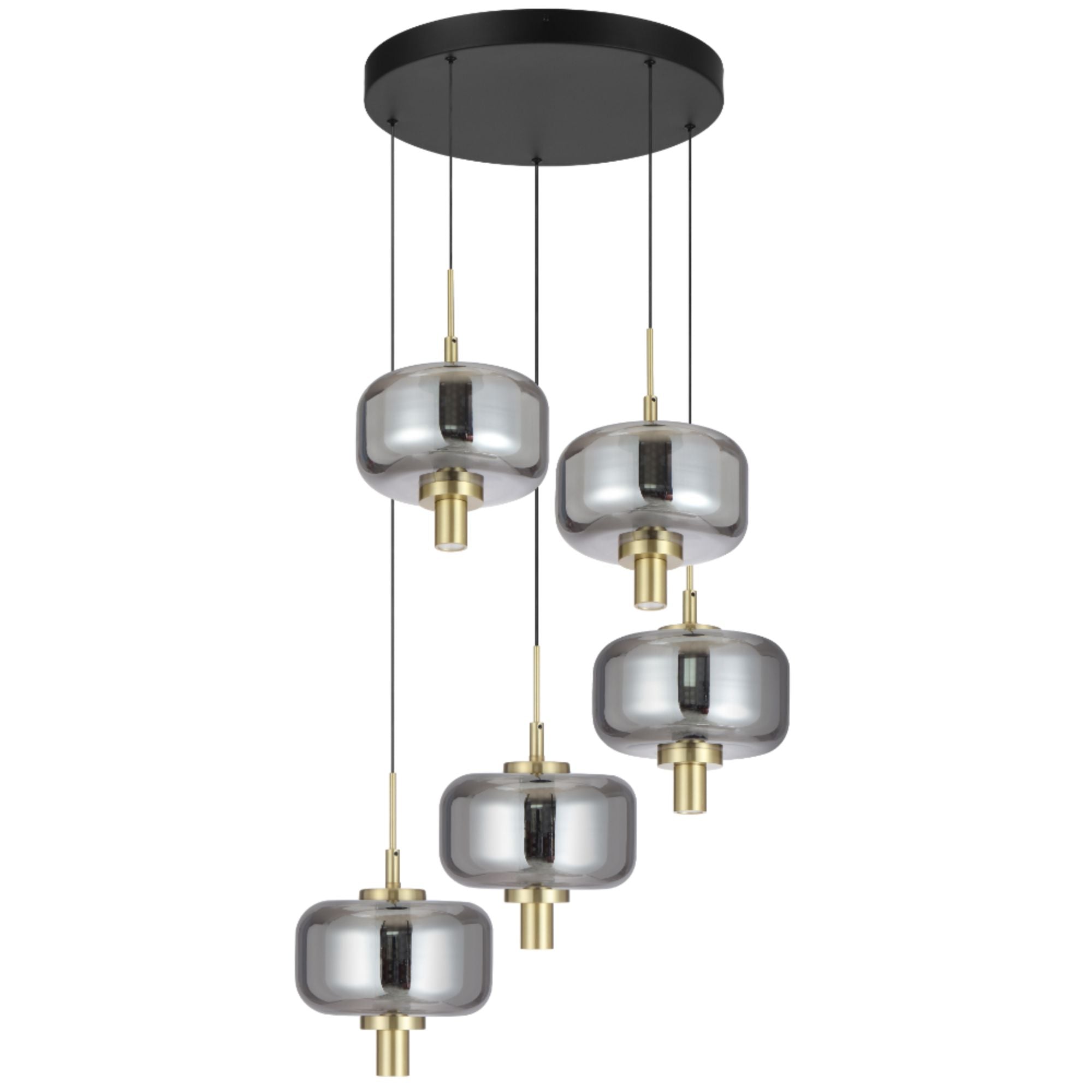 Telbix VOLEN - 5 Light Pendant-Telbix-Ozlighting.com.au
