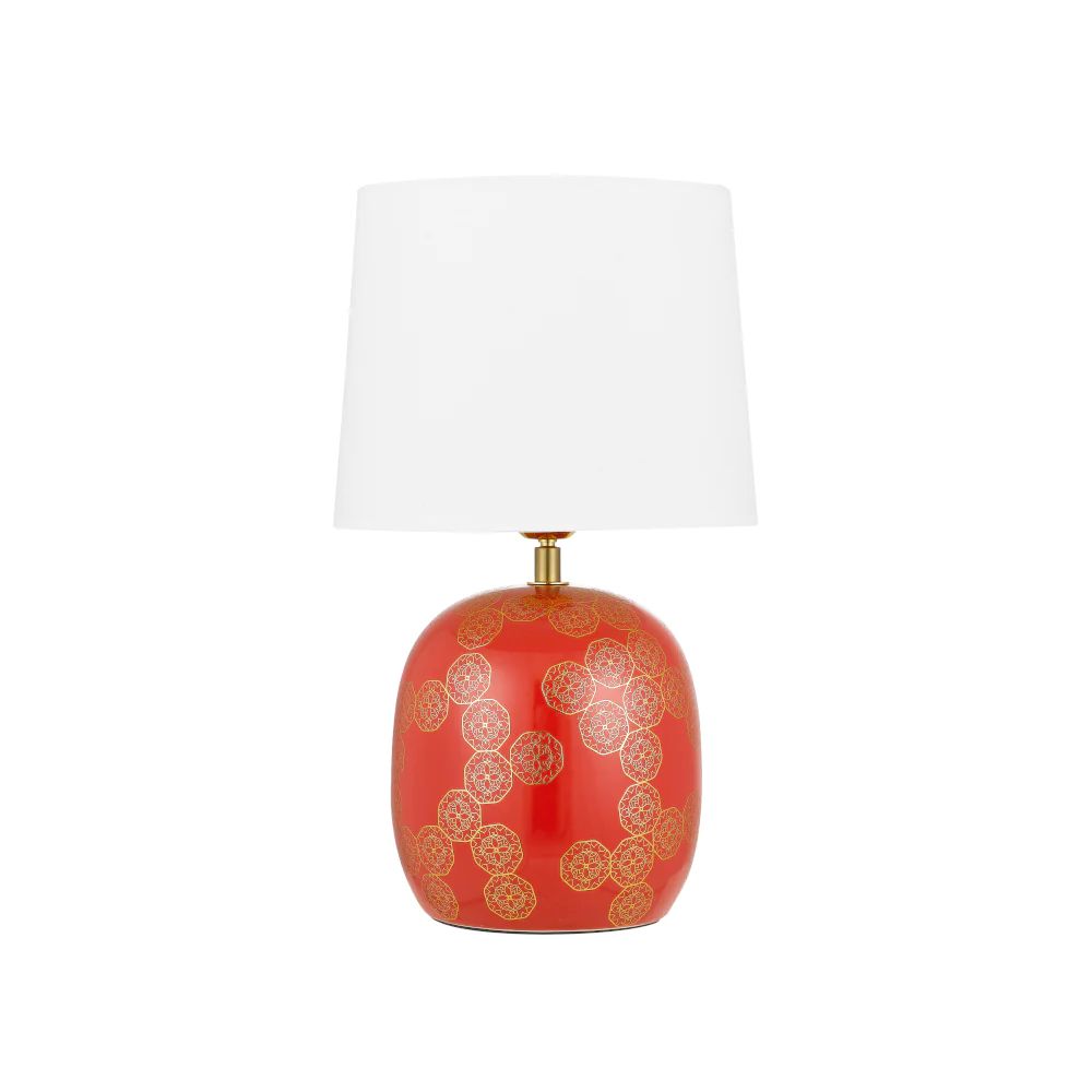 Telbix WISHES Table Lamp - Patterned Ceramic-Telbix-Ozlighting.com.au