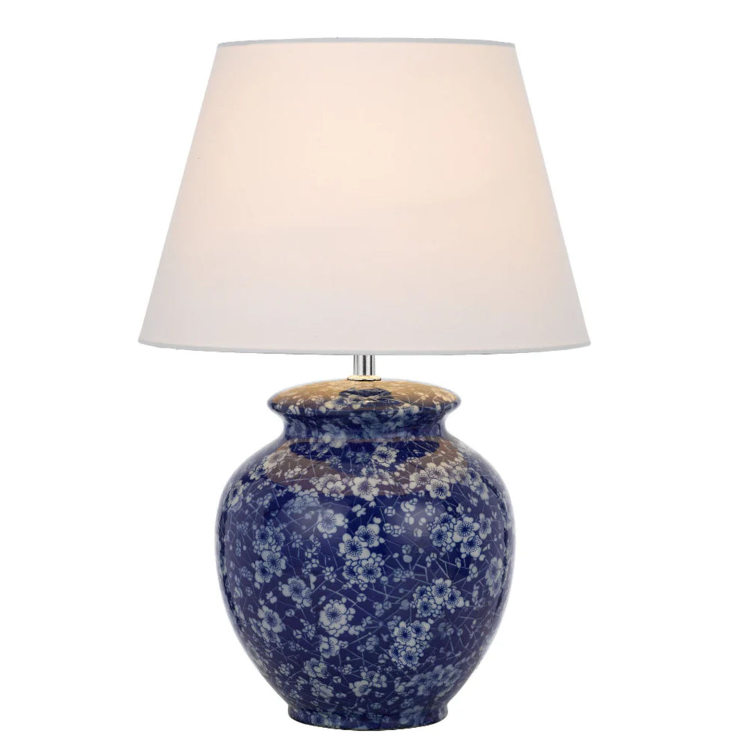 Telbix YULAN - 25W Ceramic Table Lamp-Telbix-Ozlighting.com.au