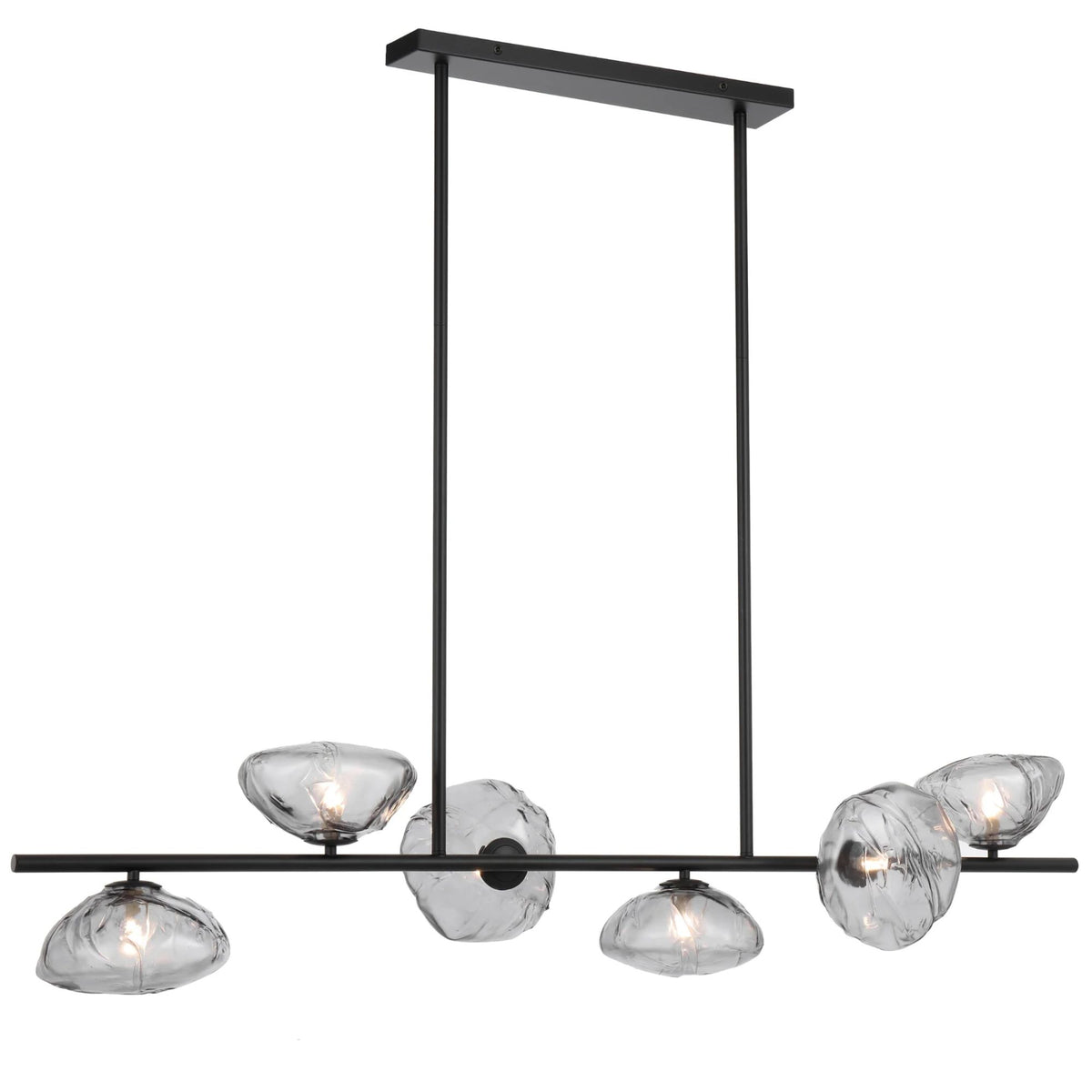 Telbix ZECCA Pendant - 6 Light Vertical-Telbix-Ozlighting.com.au