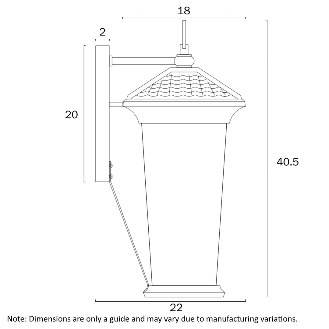 Telbix ZELDIN - 25W Outdoor Wall Light-Telbix-Ozlighting.com.au