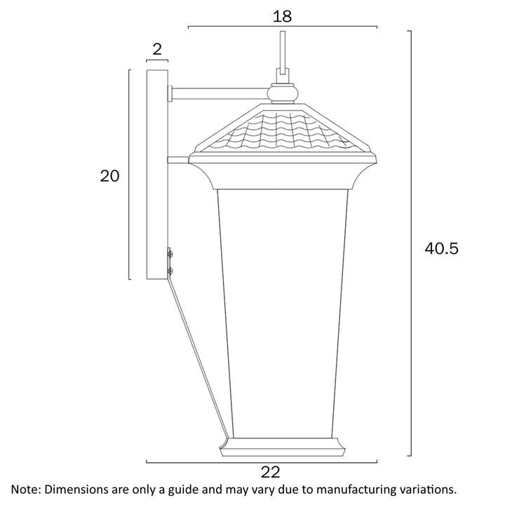 Telbix ZELDIN - 25W Outdoor Wall Light-Telbix-Ozlighting.com.au